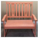 DOUBLE ROCKING BENCH