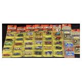 (35) ASSORTED MATCHBOX CARS, NIB, TAILGATOR,