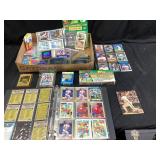 ASSORTED BASEBALL CARDS, BINDER OF PETE ROSE,