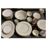 LENOX CITATION GOLD & ASSORTED CHINA