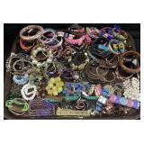ASSORTED COSTUME BRACELETS