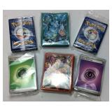 POKï¿½MON SEALED CARDS 6 PACKS