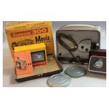VINTAGE KODAK 8mm MOVIE CAMERA AND PROJECTOR