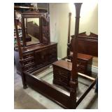 5 PIECE FURNITURELAND SOUTH BEDROOM SUITE, QUEEN