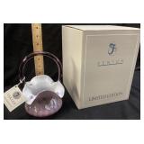 1995 FENTON RIB OPTIC BASKET #1044 SIGNED BILL