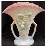 HULL POTTERY WILDFLOWER FAN VASE, 10.5