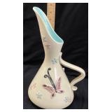 1956 HULL POTTERY B15 FLOWERS & BUTTERFLIES