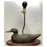 DUCK DECOY TABLE LAMP