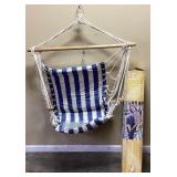 OUTBACK CHAIR CO HANGING HAMMOCK ROPE CHAIR w BOX