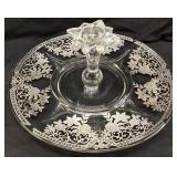 GLASTONBURY LOTUS VESTA STERLING SILVER OVERLAY