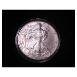 Silver Eagle Dollar 2001