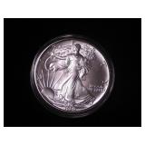 Silver Eagle Dollar 1990