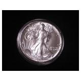 Silver Eagle Dollar 1987