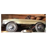VTG. CHILD'S MERCEDES BENZ CONVERTIBLE PEDAL CAR