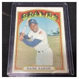 1972 TOPPS HANK AARON #299 BASEBALL CARD