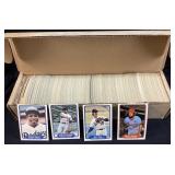 1982 FLEER FULL SET BASEBALL CARDS, DUSTY