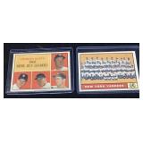 (2) 1960 HOME RUN LEADERS MICKEY MANTLE/ROGER