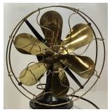 WESTINGHOUSE 6 BLADE BRASS DESK FAN