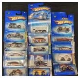 (16) HOT WHEELS CARS, NIB