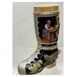 GERMAN DRINKING BOOT, 8in H