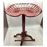 VTG. ADJUSTABLE TRACTOR SEAT BARSTOOL