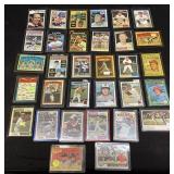 (32) ASSORTED 1950s-1970s BASEBALL CARDS,