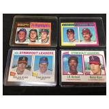 (4) 1975 TOPPS NO HITTER #7 NOLAN RYAN, 1975