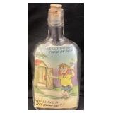 NOVELTY ONE PINT BOTTLE w GETTYSBURG ADDRESS &