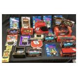 ASSORTED NASCAR DIE CAST, #3 LUNCH BOX, MAXX,
