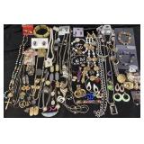 ASSORTED COSTUME JEWELRY, AUSTRALIAN CRYSTAL,
