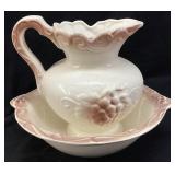 VTG. PITCHER & BASIN