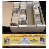 (2) 1990 SCORE FACTORY SEALED & ASSORTED 1980s