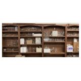 CHOICE SHELF LOT, PRINCESS HOUSE GLASS,