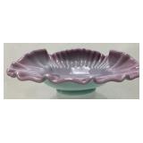FENTON 1955 CASED LILAC TURQUOISE CENTERPIECE