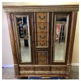 VTG. HORCHOW PULASKI MAGNIFICO MIRRORED WARDROBE