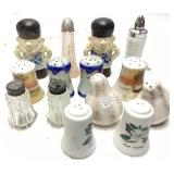 ASSORTED SALT & PEPPER SHAKERS