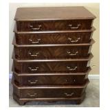 MAITLAND SMITH GEORGE III STYLE TIERED MAHOGANY