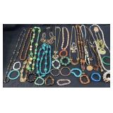 ASSORTED COSTUME JEWELRY, GUESS, ERICA LYONS,