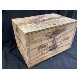 VTG. MILLER BREWING MILLER HIGH LIFE WOODEN CRATE