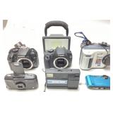 (6) ASSORTED CANON, SONY & KODAK CAMERAS