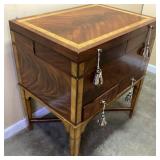MAITLAND-SMITH MAHOGANY JEWELRY CHEST