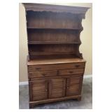 VERMONT OF WINOOSKI SOLID ROCK MAPLE HUTCH,