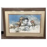 SIGNED FRANK C. McCARTHY BIG MEDICINE PRINT