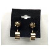 14KYG 2.3 GRAM HOOP & BALL EARRINGS LOT