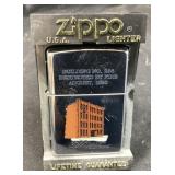 ZIPPO RJ REYNOLDS TOBACCO LIGHTER, BUILDING #256