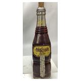 VTG. METAL NUGRAPE SODA BOTTLE THERMOMETER