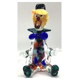 MCM SIGNED MARIO SANDON MURANO GLASS CLOWN