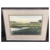 1989 SIGNED RENATO MONCINI ï¿½SHRIMP COVEï¿½