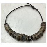 STRAND OF OLD FOREIGN COINS