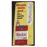 (3) VTG. WINSTON CIGARETTES EMBOSSED METAL